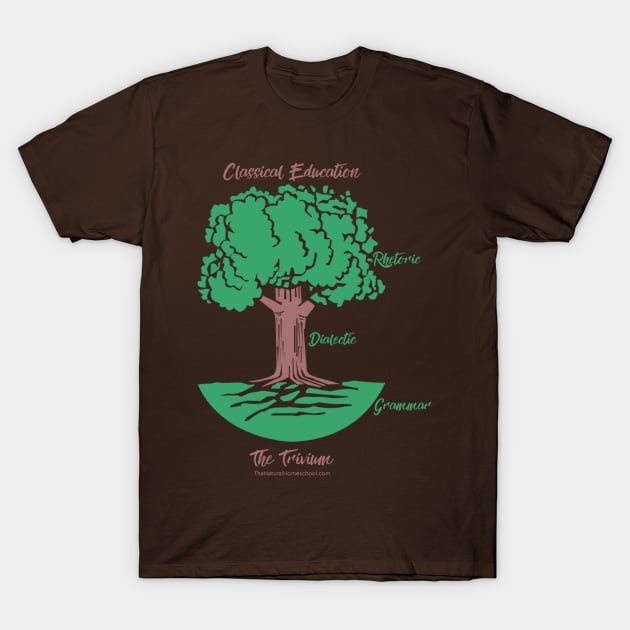 Classical Education - The Trivium T-Shirt by The Natural Homeschool